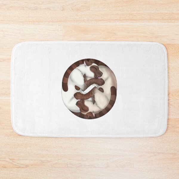 Item preview, Yin-Yang Cats: Chocolate Lynx Point designed and sold by spyroid101.
