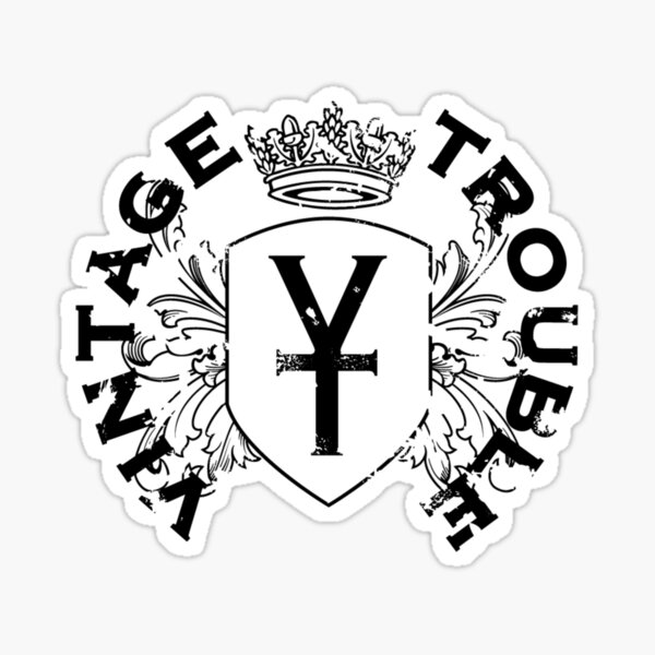 Vintage Trouble Band Logo Sticker