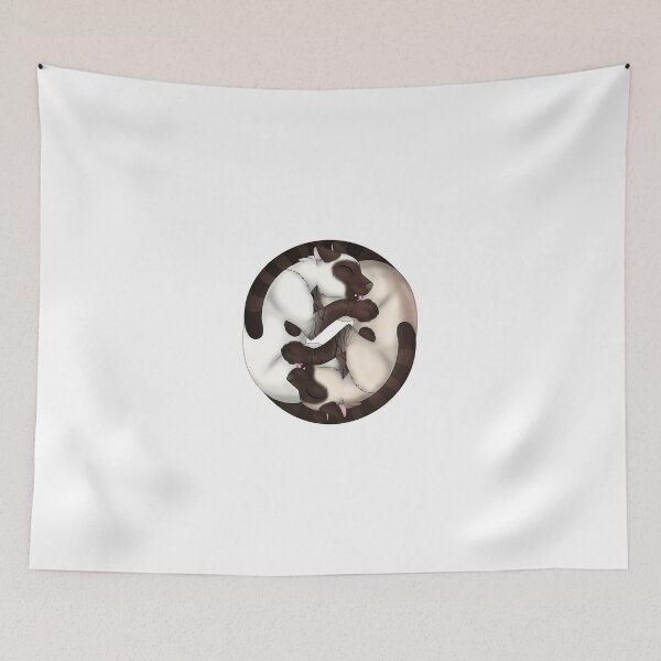 Item preview, Yin-Yang Cats: Seal Lynx Point designed and sold by spyroid101.