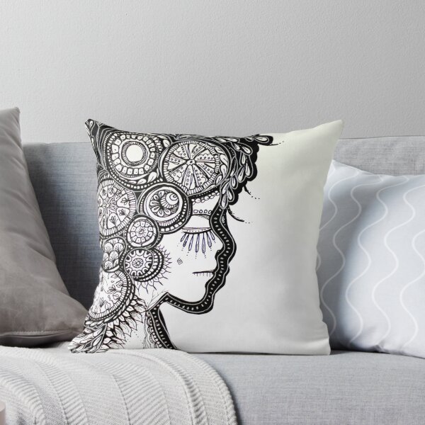 Item preview, Mandala Zen Girl designed and sold by amorninggrouch.