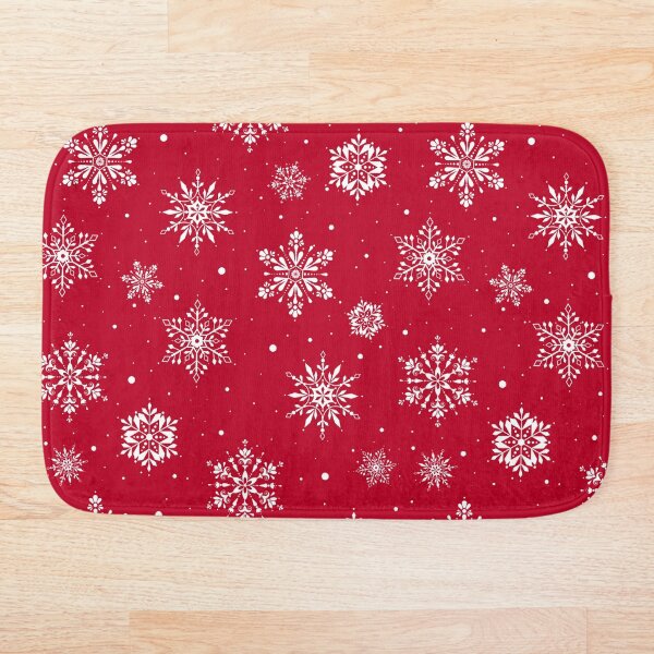 Item preview, Christmas Folk Snowflakes V2 Red designed and sold by SSSowers.