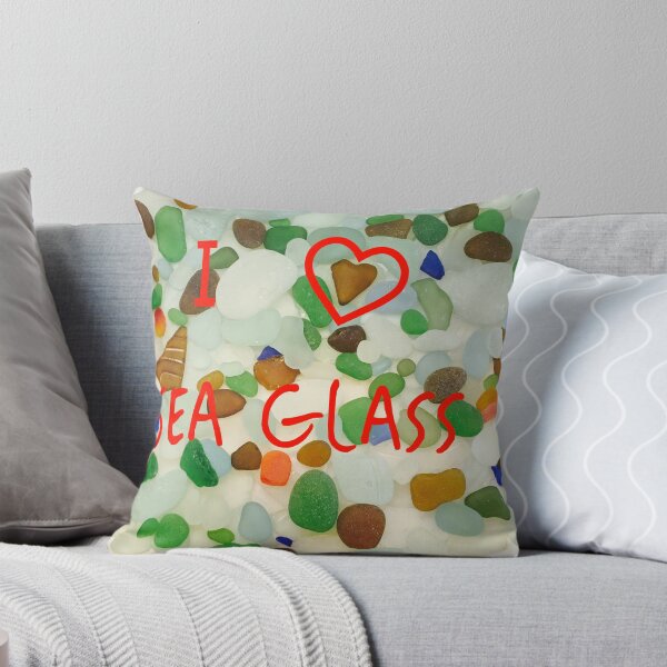 Item preview, I Heart Love Sea Glass  designed and sold by LisaMe.