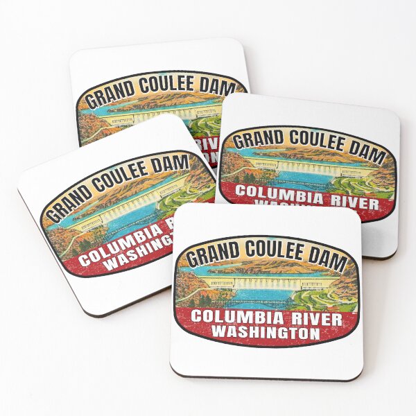 Item preview, Grand Coulee Dam Columbia River Washington designed and sold by Travel Time.