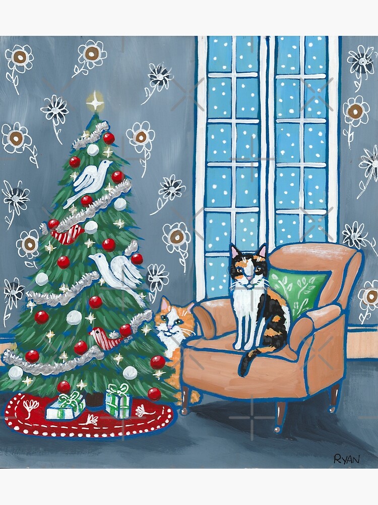 The Calico and Ginger Cats Christmas Tree!