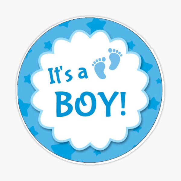 it s a Boy Baby Shower' Sticker