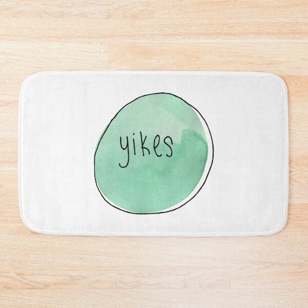 Item preview, Green Yikes Watercolor Print designed and sold by DorkRind.