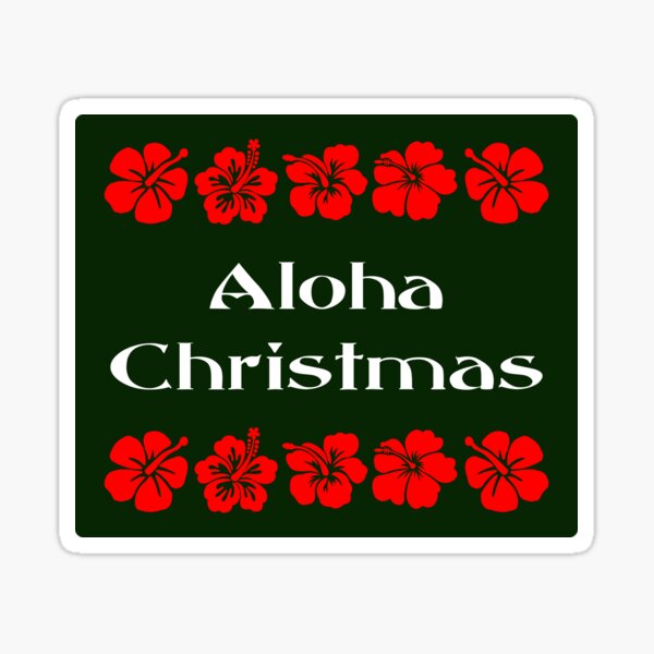 Item preview, Aloha Christmas Flower Bands Color designed and sold by TinyStarAmerica.