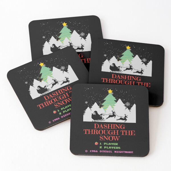 Item preview, Dashing Through The Snow Classic Video Game Title Screen designed and sold by Legit Hooligan.