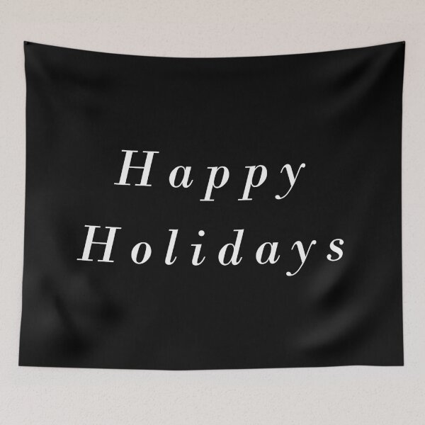 Item preview, Happy Holidays designed and sold by wholesomememe.