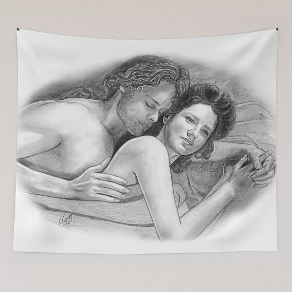 Item preview, Embrace (Outlander) Original artwork designed and sold by EstrellaDLT.