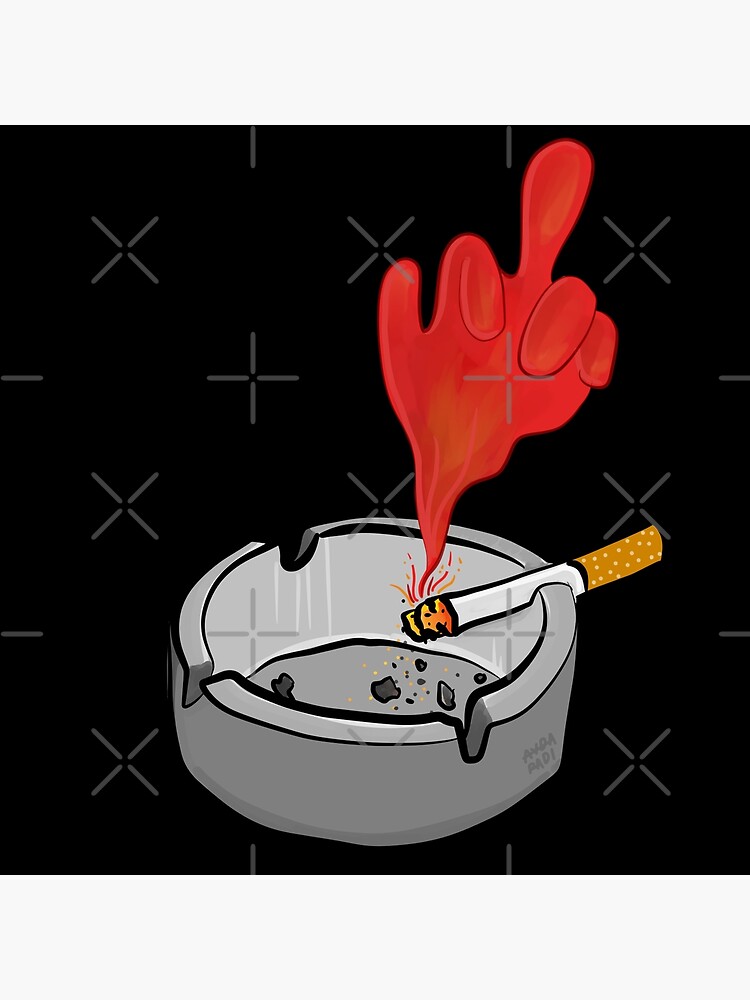 cigarette between middle and ring finger CIGARETTE MIDDLE FINGER SMOKE