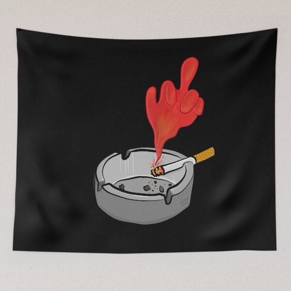 Item preview, CIGARETTE MIDDLE FINGER SMOKE designed and sold by aydapadi.