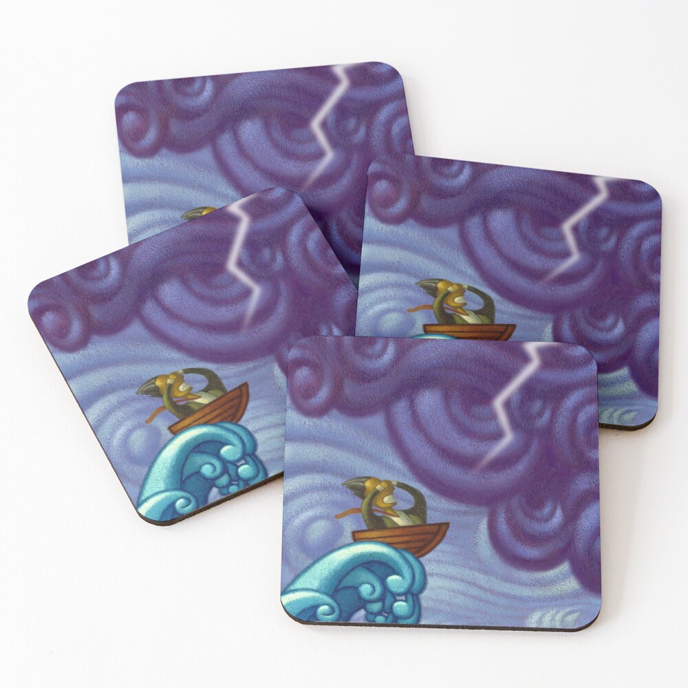 Item preview, Coasters (Set of 4) designed and sold by robcolvinart.