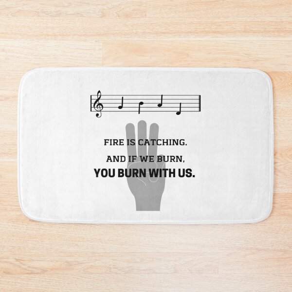 Item preview, You Burn With Us designed and sold by CoppersMama.