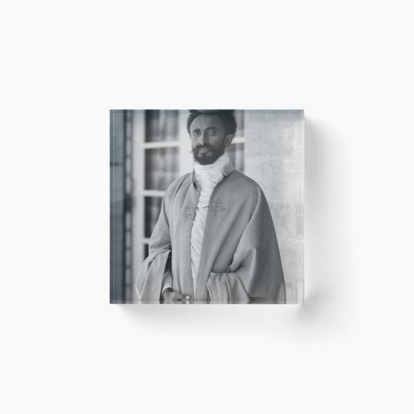 Item preview, Haile Selassie Emperor of Ethiopia Photo Art  designed and sold by SolanaHouse.