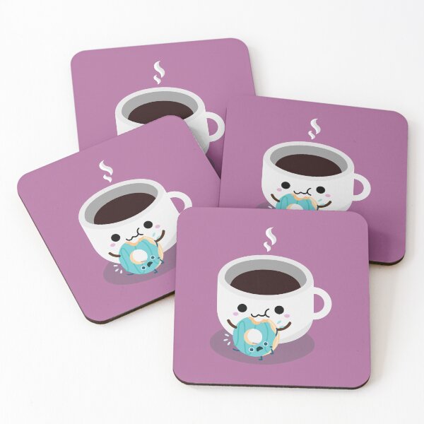 Item preview, Coffee Eating Donut designed and sold by Barbara Nguyen.
