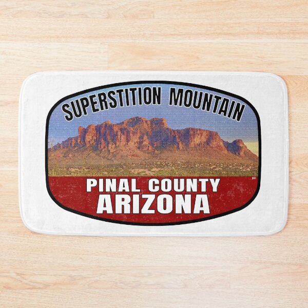 Item preview, Superstition Mountain Arizona Pinal County designed and sold by Travel Time.