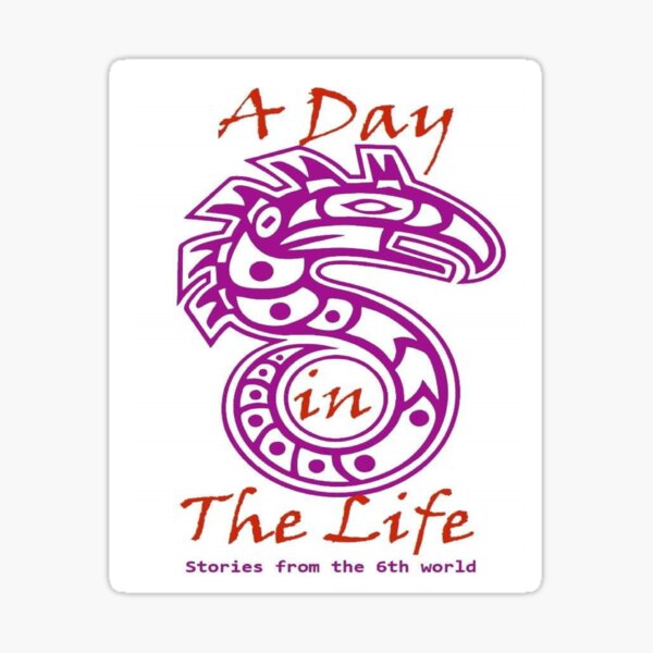 A Day in the Life Logo #2 Sticker