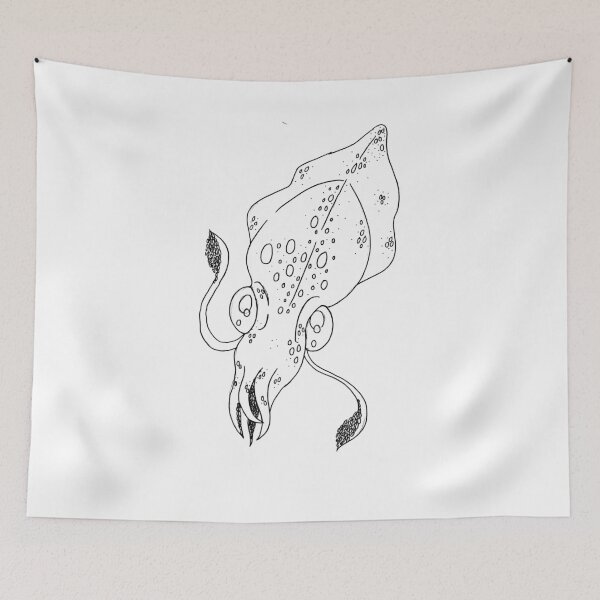 Item preview, Squiggles the Squid! designed and sold by mwaskedemos.