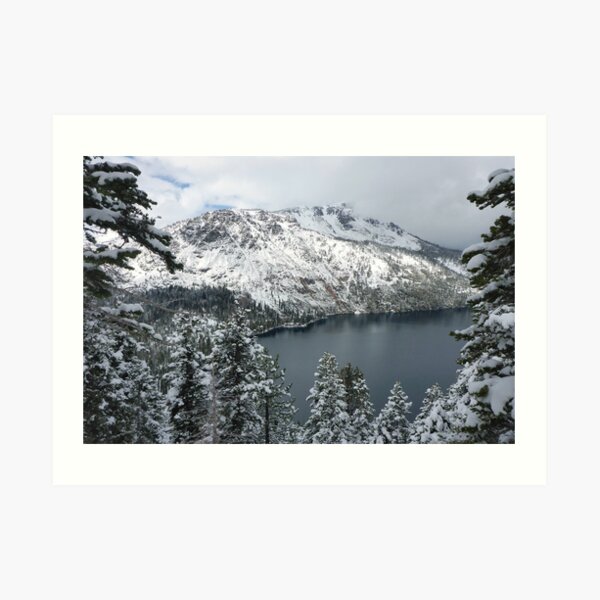 Fallen Leaf Lake and Mount Tallac Art Print
