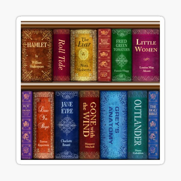 Item preview, Teresa's Bookshelf designed and sold by SSSowers.