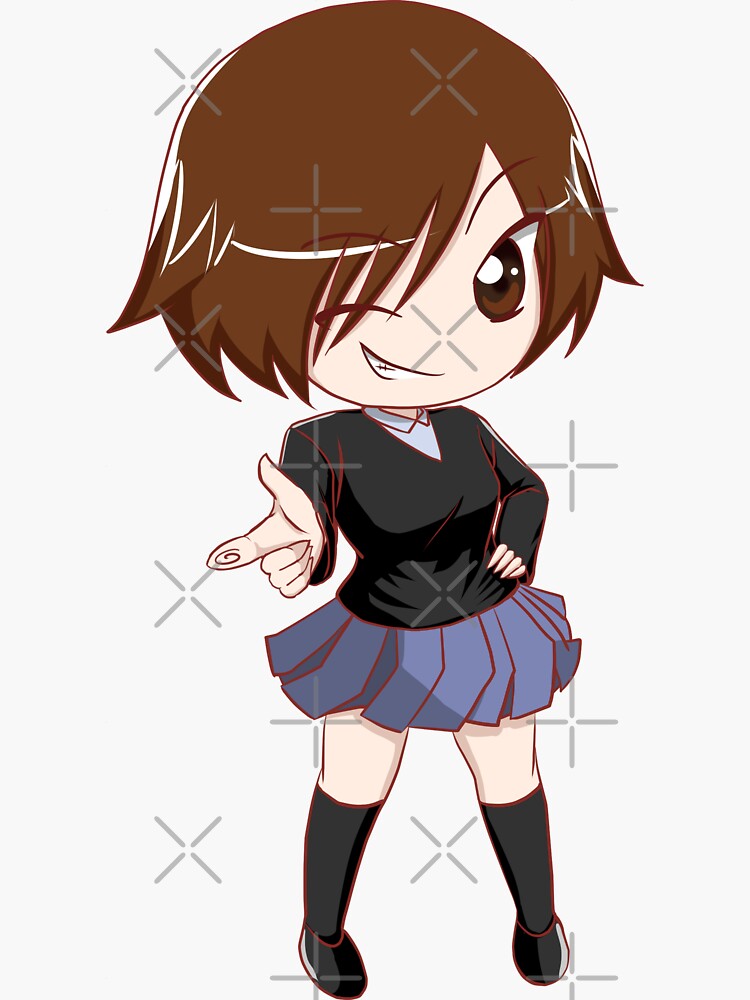 Thumbnail 3 of 3, Sticker, Naomi from "My Cute Boyfriend" designed and sold by chocoandt.