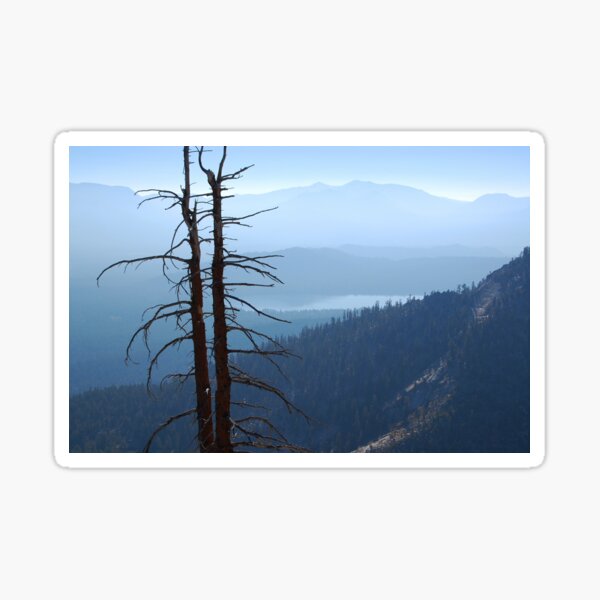 View from Maggie's Peaks (South Peak) Sticker