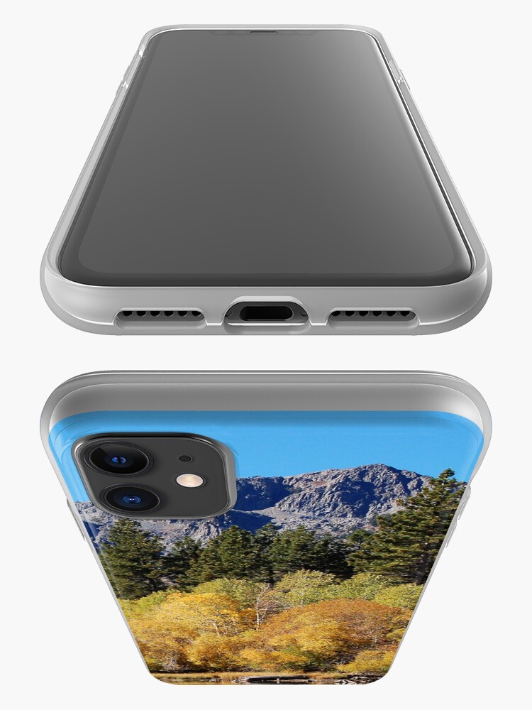 Alternate view of Mount Tallac and Golden Trembling Aspens iPhone Case & Cover