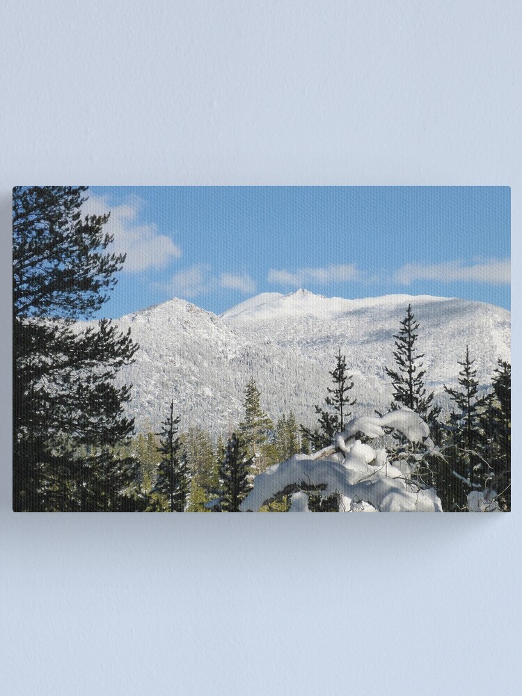 Alternate view of Snowy Freel Peak Canvas Print