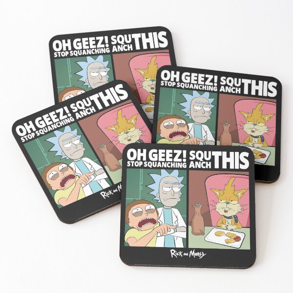 STOP SQUANCHING Coasters (Set of 4)
