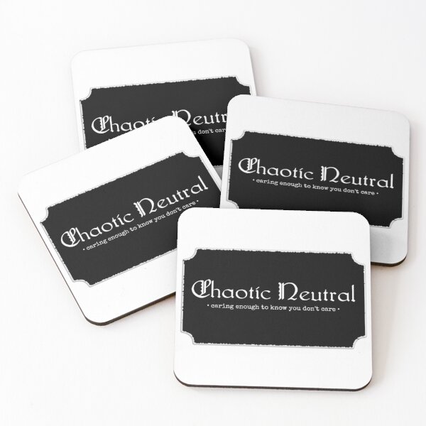 Item preview, Chaotic Neutral designed and sold by MR Magnet's WitchGender Designs.