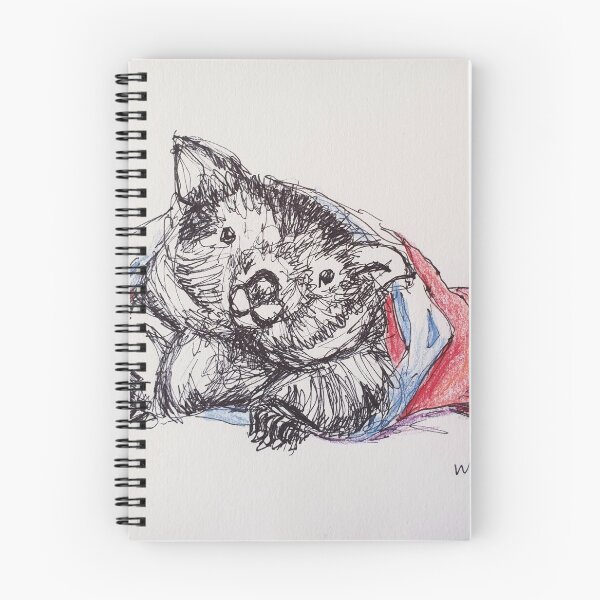 Item preview, Santa wombat designed and sold by WendyAnneArt.
