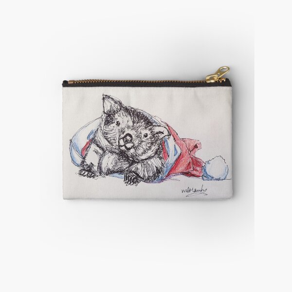 Item preview, Santa wombat designed and sold by WendyAnneArt.