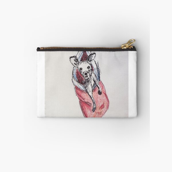 Item preview, Kangaroo Christmas designed and sold by WendyAnneArt.