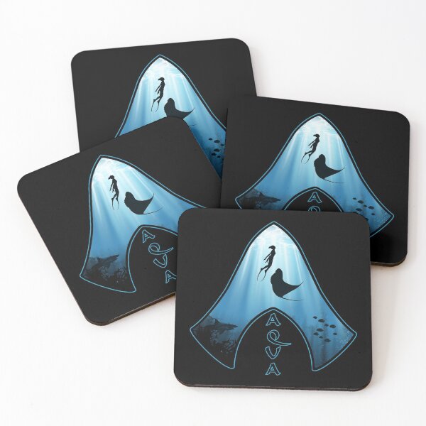 Item preview, Manta rays and free divers designed and sold by NicGrayGraphic.