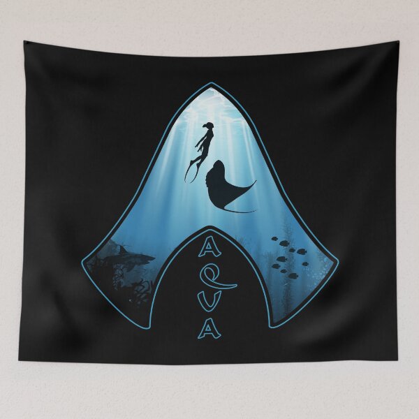Item preview, Manta rays and free divers designed and sold by NicGrayGraphic.