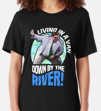 Camiseta ajustada Chris Farley - Gráfico de nostalgia de Matt Foley