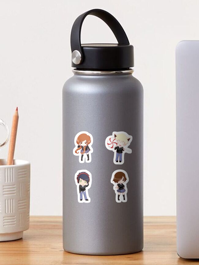 Thumbnail 1 of 3, Sticker, (4 pack) All Main Characters from "My Cute Boyfriend" designed and sold by chocoandt.