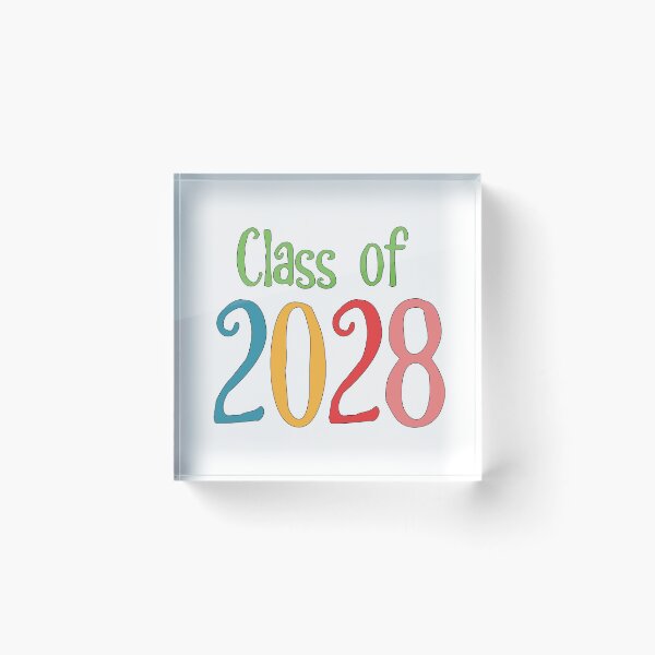 Item preview, Class of 2028 Back to School Graduation Year print graphic designed and sold by doodabobs.