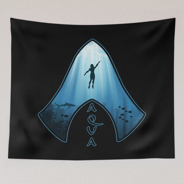 Item preview, Aqua Megalodon shark tooth designed and sold by NicGrayGraphic.