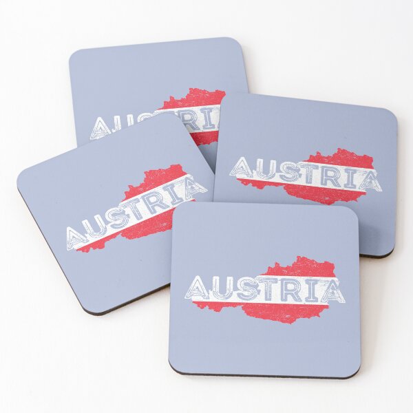 Item preview, Austria Mapa Forma y Bandera designed and sold by ockshirts.
