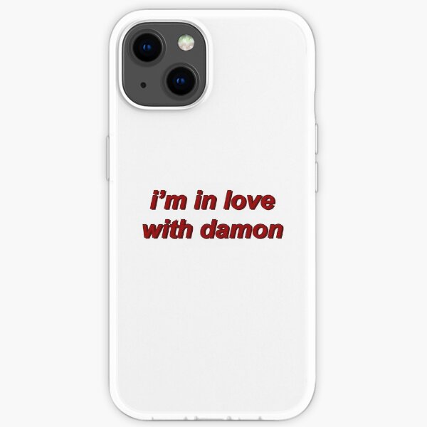 Ich bin verliebt in Damon iPhone Flexible Hülle
