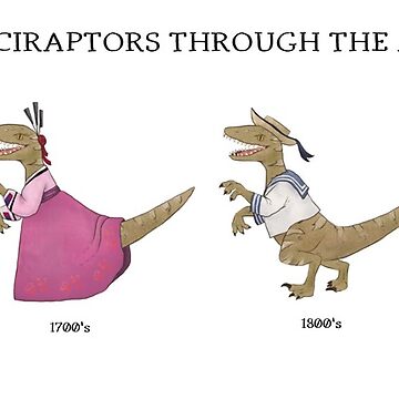 Artwork thumbnail, Raptors Through the Ages Mug by Angela Sandberg