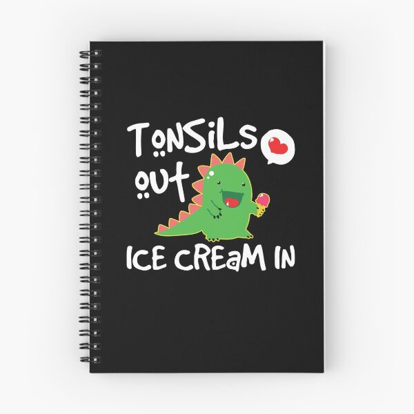 Item preview, Tonsils Out Ice Cream In Day Tonsillectomy Surgery Recovery Gift designed and sold by Dressed For  Duty.