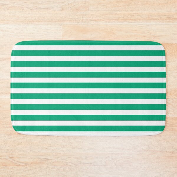 Item preview, Green + White Stripes designed and sold by NolkDesign.