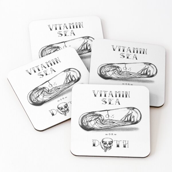 Item preview, Vitamin Sea or Death designed and sold by SailorShoppe.