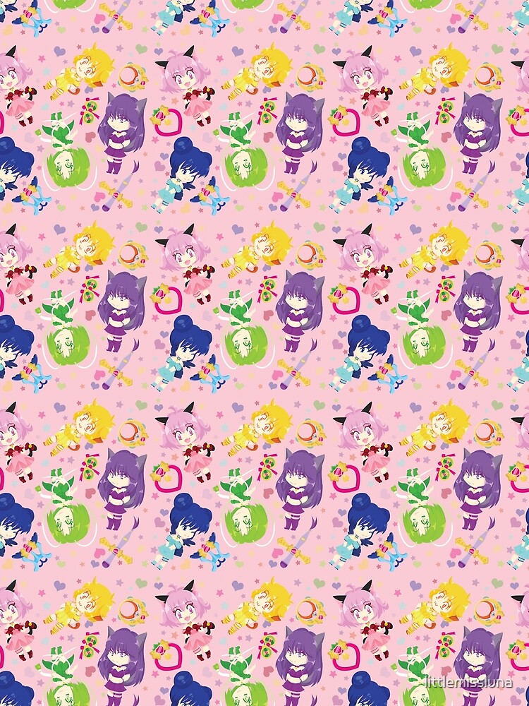 Tokyo Mew Mew Power Ichigo Pudding Lettuce Zakuro Mint Pattern