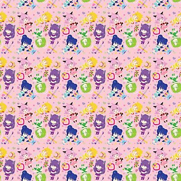 Tokyo Mew Mew Power Ichigo Pudding Lettuce Zakuro Mint Pattern