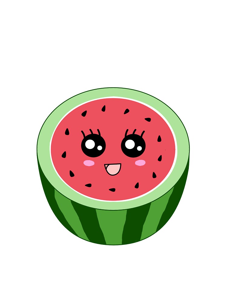 Kids drawing Cartoon Vector illustration watermelon icon Isolated on White  Background 27379487 Vector Art at Vecteezy