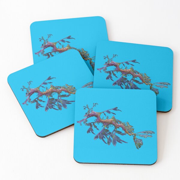 Item preview, Leafy Sea Dragon on Light Blue by Amanda M Lucas designed and sold by Amanda Lucas.
